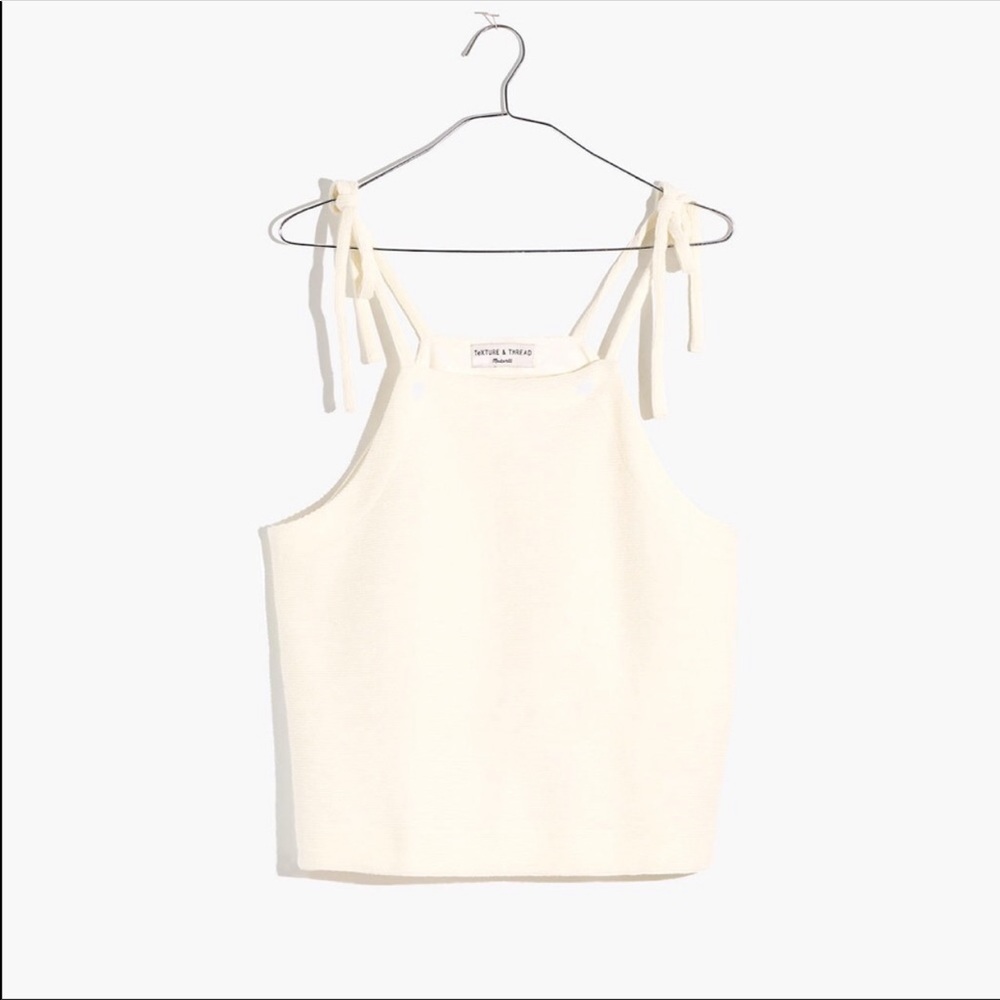 Madewell Shoulder Tie Tank